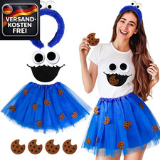 Krümelmonster Kostüm Damen