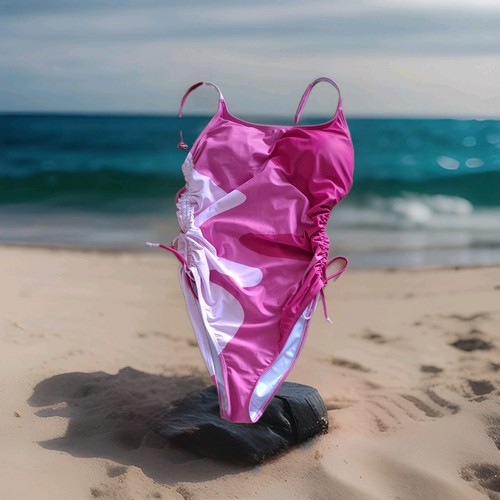 Badeanzug elegance pink - pink, "
