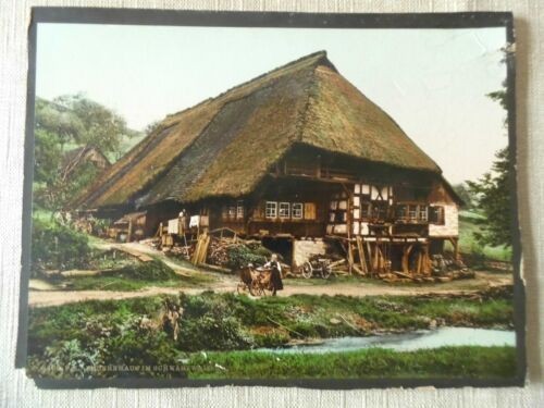 Alte fotografie bauernhaus - fotografie,