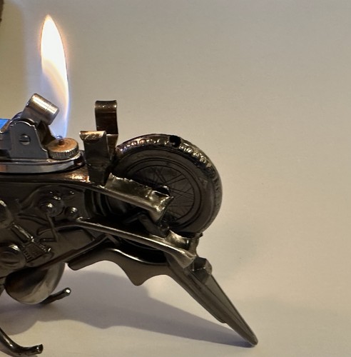 Motorrad feuerzeug groß - motorrad,