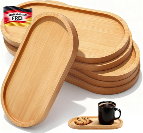 Bambus tablett set - bambus, stück