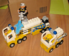 LEGO Duplo 7842 7844 Flughafen Löschzug und Tankwagen Jet Fuel Truck