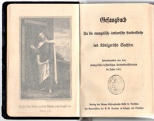 Gesangbuch von 1883, evangel.-lutherische Landeskirche des Königreichs Sachsen