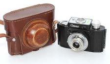 Smena -1 Soviet 35mm Russian USSR camera with leather case