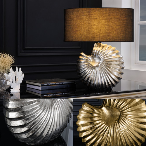 Design tischlampe shell 60cm - tischlampe,