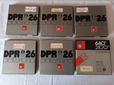 tonbänder 18 cm Basf 6 Stück