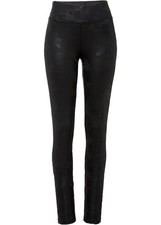 Glanzleggings mit