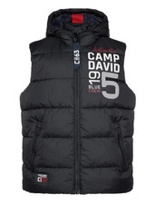 Neu Original Camp David Steppweste Gr.L mit Logo Blue Navy Neu LP: 179,95€