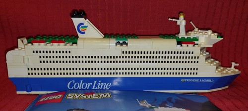 Lego 1955 set fähre - fähre, color