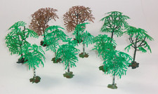 Siku V-Serie - 5 Buchen und 6 Birken, vollplastisch, Nr. V 653 / 654 #23-R440/R
