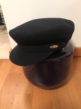 Bronte Kapitänsmütze Schirmmütze Wolle Dunkelblau 59