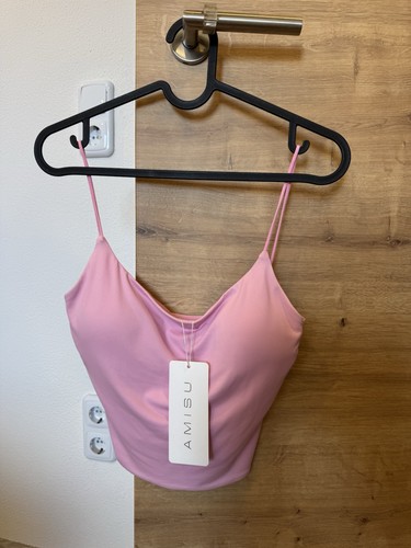 Damen top rosa mit - , bh