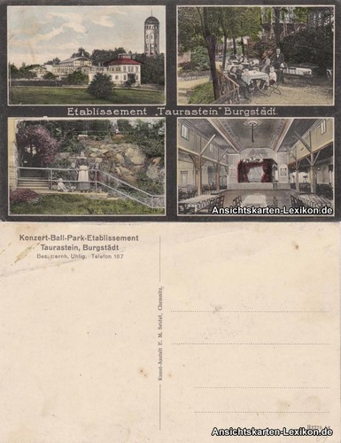 Ansichtskarte burgstädt - ansichtskarte, 4