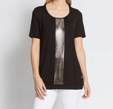 T-Shirt schwarz 34 Damen