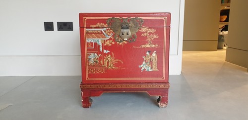 Antike chinesische truhe - chinesische,