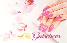 10x Gutschein #8 für Nagelstudio und Kosmetikstudio Beauty A6 Format 
