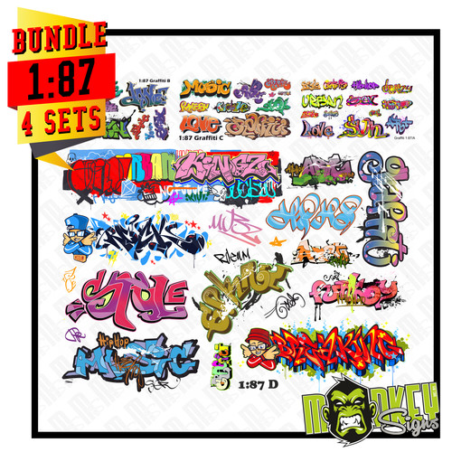 Bundle waterslide decal - waterslide,
