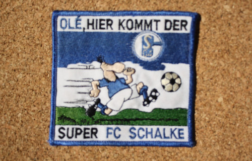 Aufnäher schalke super - aufnäher,