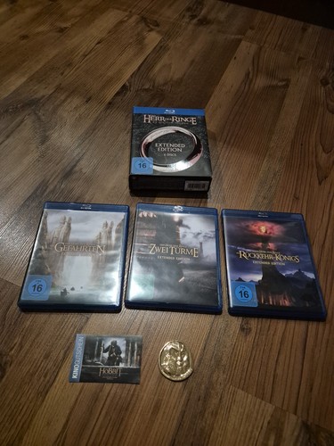 Herr der ringe bluray - ringe, trilogie