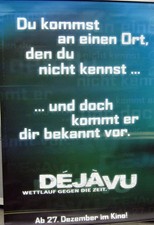 Déjâvu - Banner / Kinobanner Größe 172cm x 118cm (2)