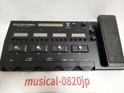 Zoom g5n multieffektprozessor - zoom,