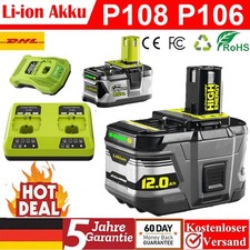 2x 12000mAh Für Ryobi Akku
