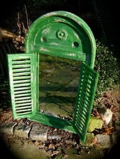 Fenster als Spiegel, Spiegelfenster mediterran f Bad, Flur oder Balkon Terrasse