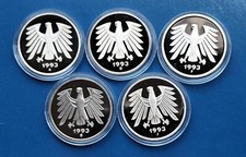 BRD 5 x 5 DM 1993 ADFGJ -