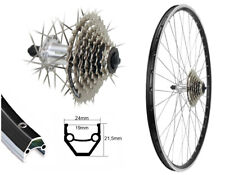 28 Zoll Hinterrad ALU Hohlkammerfelge 622-19 inkl. 8 fach Shimano Zahnkranz 28"