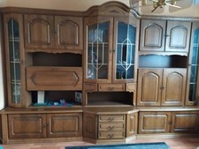 Anbauwand Eiche Rustikal 