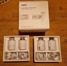 tado V3 Smart Radiator Thermostat Funk-Heizkörperthermostat, 4-er Pack Quattro