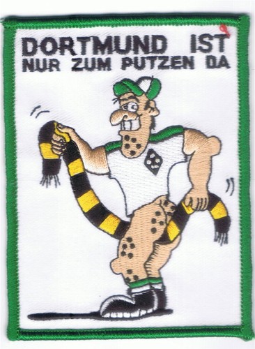 Alter aufnäher gladbach nur - aufnäher,