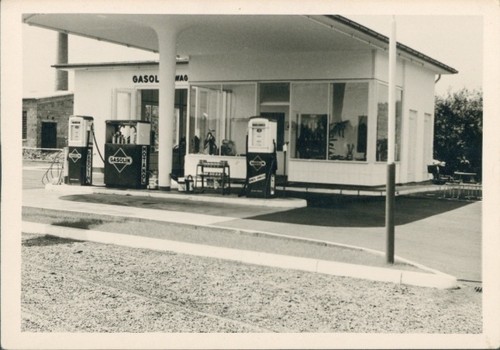 Foto tankstelle gasolin - tankstelle,,