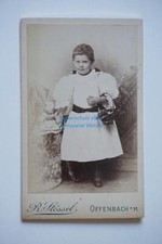 CDV Toddler Girl Boy with Doll