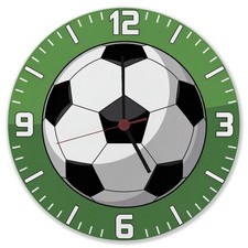 Fußball Ziffernblatt Wanduhr