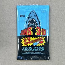 JAWS 3-D (1983) Trading Cards