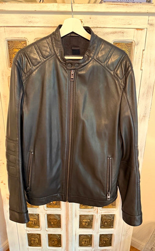 Hugo boss herren lederjacke - hugo,