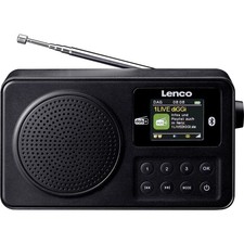 Lenco PDR-033BK Kofferradio