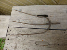 Alte antike Heugabel 40 cm x 32 cm 3 Zinken Ca. 100 Jahre alt Mistgabel