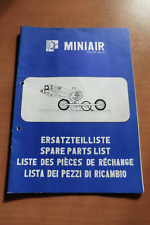 Ersatzteilliste MINIAIR S System Belin Sämaschine Drillmaschine Fähse Düren