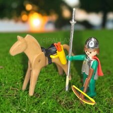 PLAYMOBIL3333 RITTER BOGENSCHÜTZE MIT PFERD KLICKY / 1975