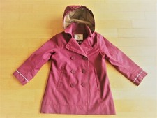 Wasserdichter Aigle Parka Jacke Mädchen bordeaux rot Gr. 116 cm / 6A neuw