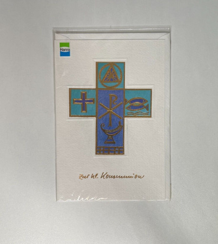 Kommunion geschenkkarte - kommunion,