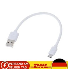 Kleines 20 cm USB zu Mikro USB Ladekabel - für Handys und andere Akku Geräte NEU