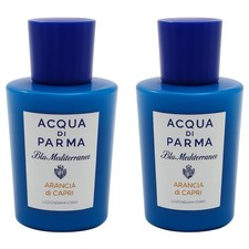 2x Acqua Di Parma Body Lotion Blue Mediterraneo, 75 Ml, Reisegröße