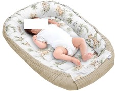 Medi Partners Babynest Kuschelnest Babynest 100% Baumwolle Waffelnest Neugeboren