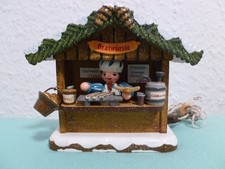 Hubrig Winterkinder Bratwursthäusl, Höhe: 10 cm, ohne OVP, sehr guter Zustand