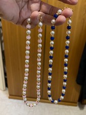 2 Modeschmuck Halsketten