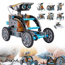 Solar Roboter Spielzeug DIY Bauspielzeug Konstruktions Spielzeug ab 8 9 10 Jahre