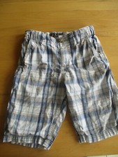 Kurze Hose Shorts Jungen H&M  134 kariert Baumwolle, verstellbarer Bund